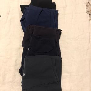 Bundle of 5 Lululemon Naked Cropped Leggings